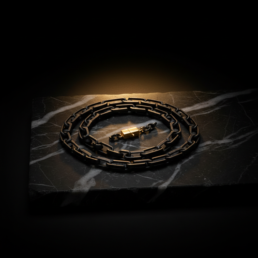 The Shadow Chain Necklace — blackened chain necklace by Zovaire